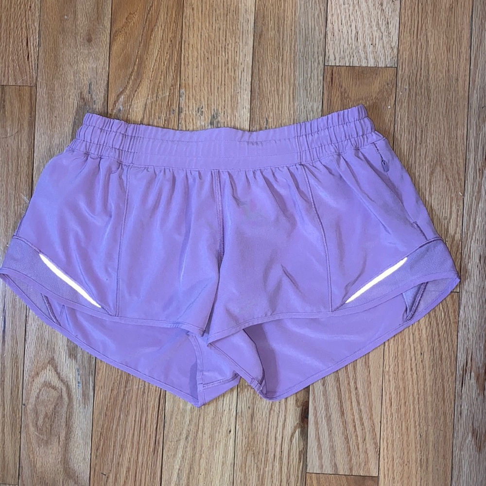 Lululemon Hotty Hot shorts 2.5” Lavender
